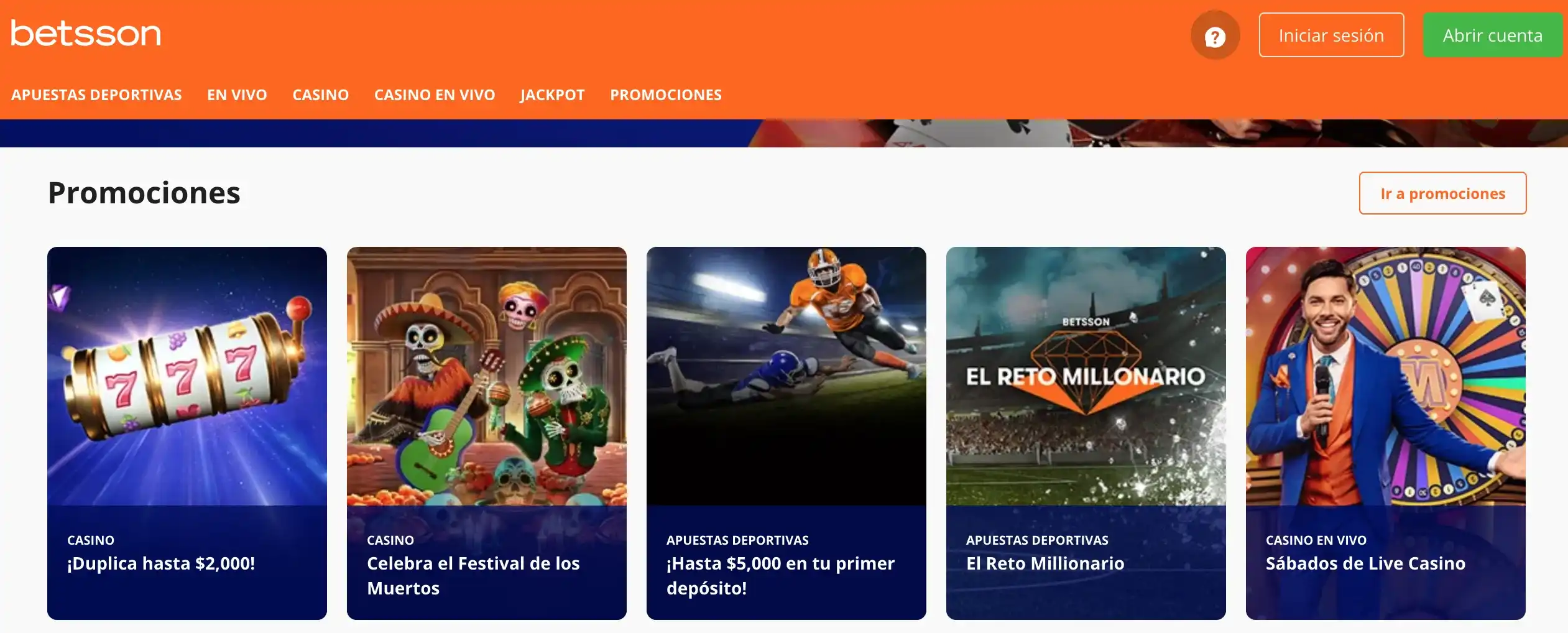 Bonos en Betsson Bonos Betsson